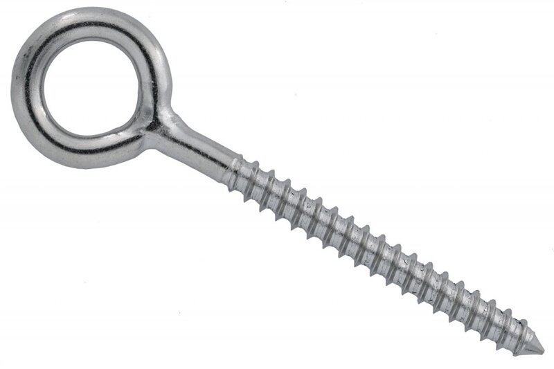 Винт-кольцо сварное с шурупной резьбой